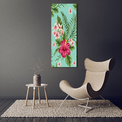 Staand foto op plexiglas Hawaiiaanse bloemen