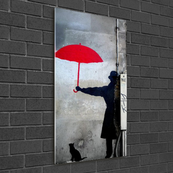 Staand plexiglas foto Muurschildering