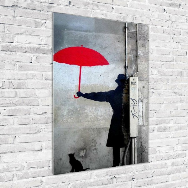 Staand plexiglas foto Muurschildering