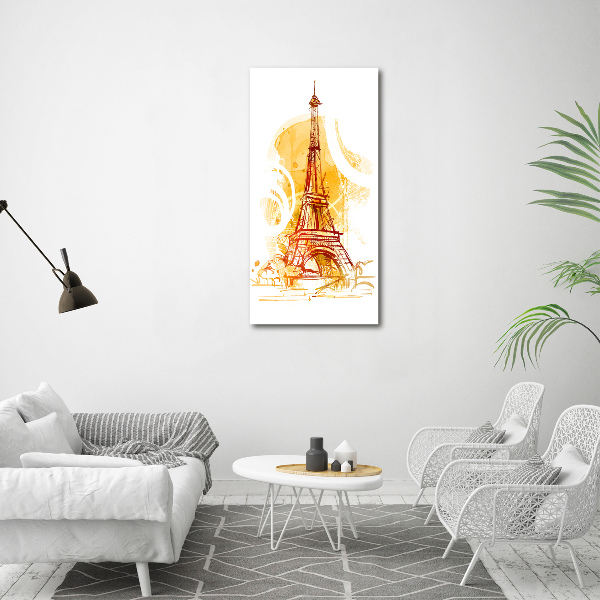 Staand foto plexiglas Zomer in Parijs