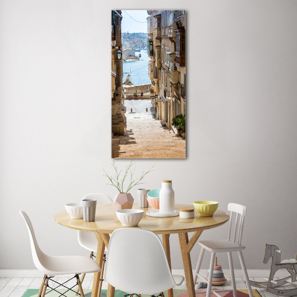 Staand foto in plexiglas Straten in Malta