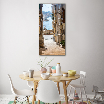 Staand foto in plexiglas Straten in Malta