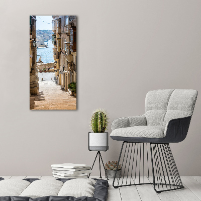Staand foto in plexiglas Straten in Malta