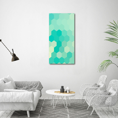 Staand foto in plexiglas Geometrische achtergrond