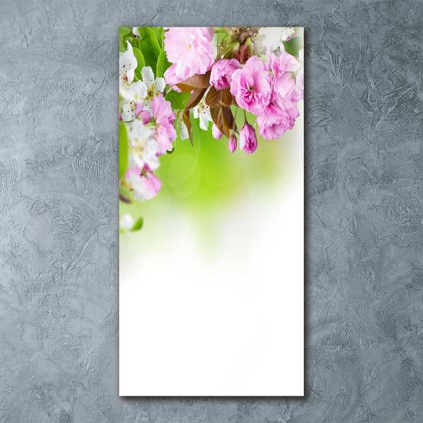 Staand foto in plexiglas Lentebloemen