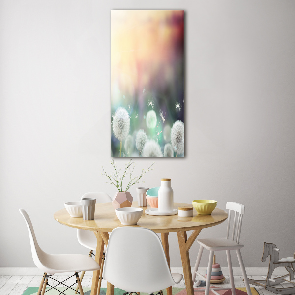 Staand plexiglas foto Paardenbloemen