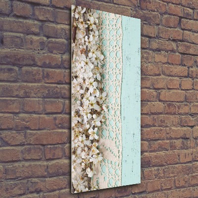 Obraz zdjęcie szkło akryl pionowy Kwiaty wiśni