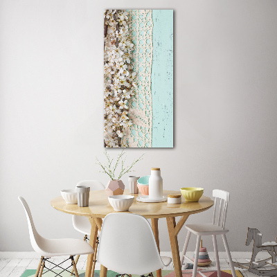 Obraz zdjęcie szkło akryl pionowy Kwiaty wiśni