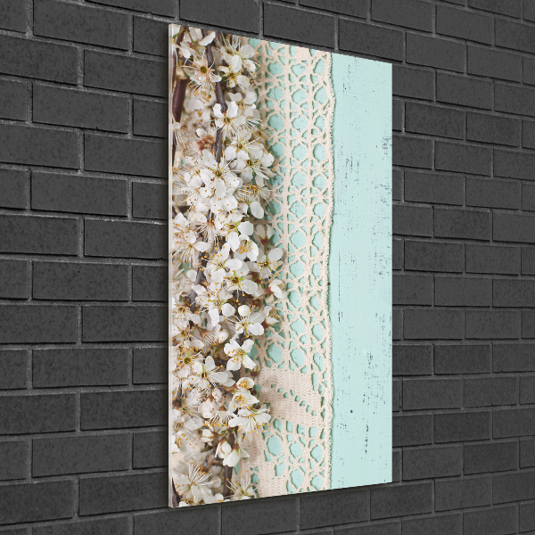 Staand foto op plexiglas Kersenbloesems