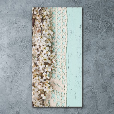 Obraz zdjęcie szkło akryl pionowy Kwiaty wiśni