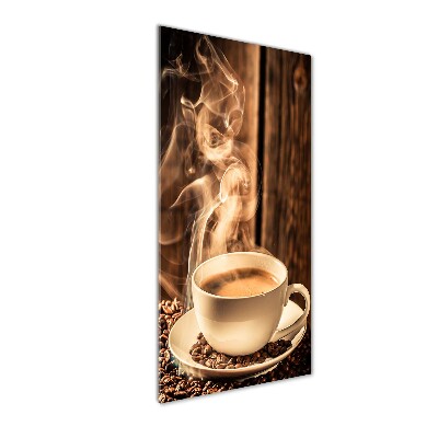 Staand plexiglas foto Aromatische koffie