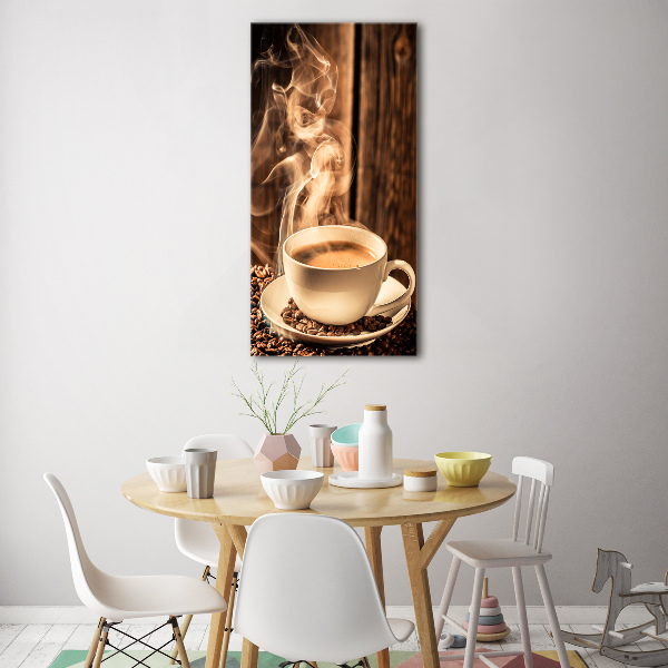 Staand plexiglas foto Aromatische koffie