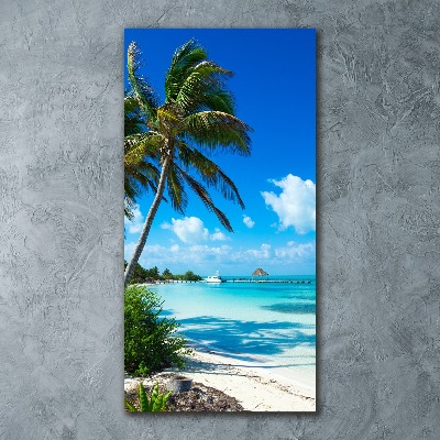 Staand foto plexiglas Tropisch strand