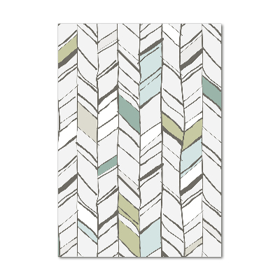 Staand plexiglas foto Visgraatpatroon