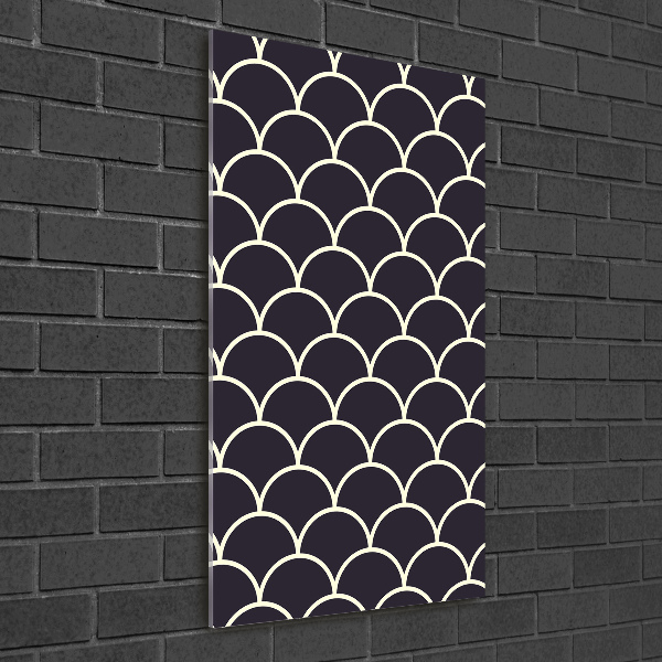 Foto obraz szkło akryl pionowy Rybie łuski