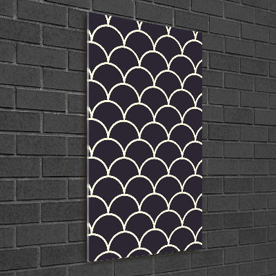 Staand foto plexiglas Visschubben