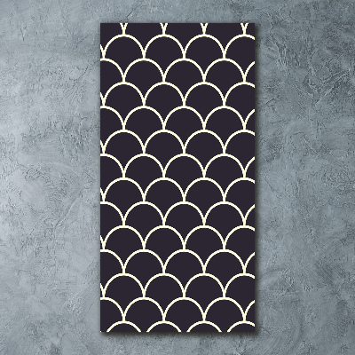 Foto obraz szkło akryl pionowy Rybie łuski