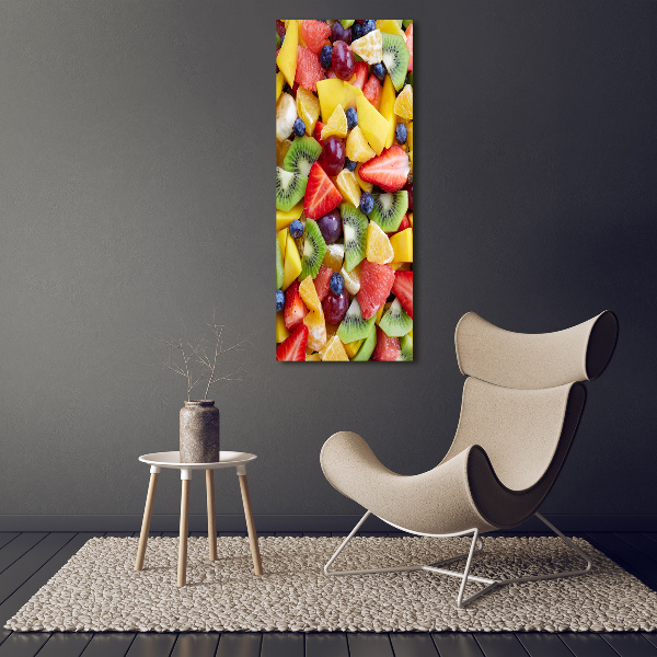 Staand foto in plexiglas Gesneden fruit