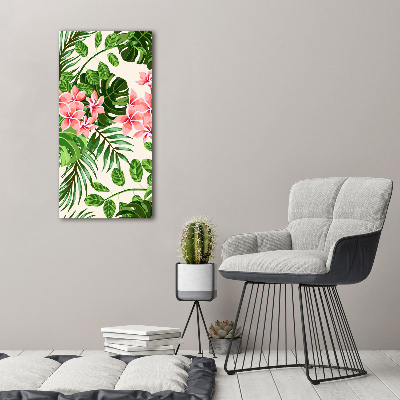 Staand foto in plexiglas Hawaiiaanse bloemen