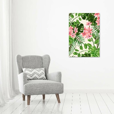 Staand foto in plexiglas Hawaiiaanse bloemen