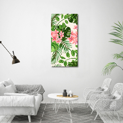 Staand foto in plexiglas Hawaiiaanse bloemen