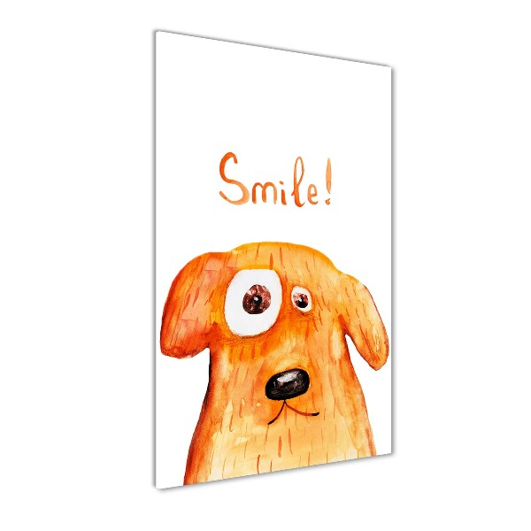 Staand foto plexiglas Hond