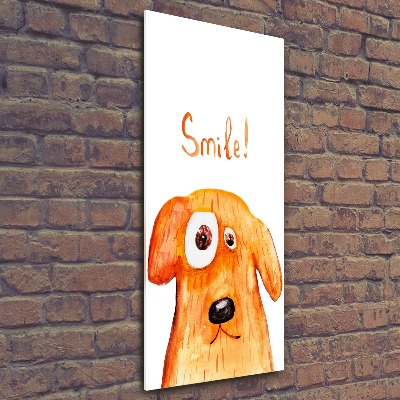 Staand foto plexiglas Hond