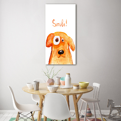 Staand foto plexiglas Hond