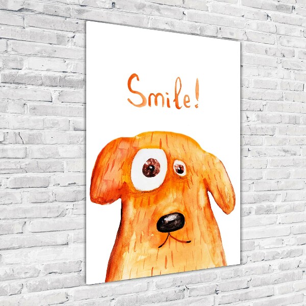 Staand foto plexiglas Hond