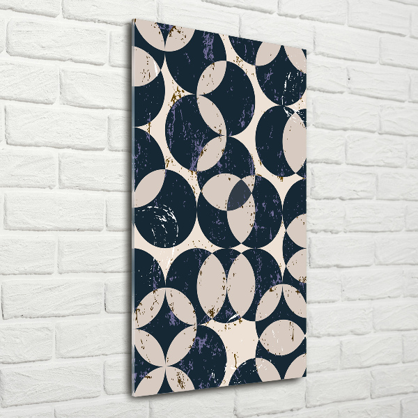 Staand foto in plexiglas Geometrische achtergrond