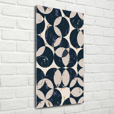 Foto obraz szkło akryl pionowy Geometryczne tło