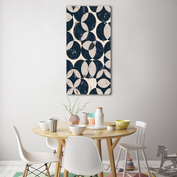 Foto obraz szkło akryl pionowy Geometryczne tło