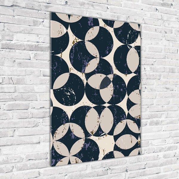 Staand foto in plexiglas Geometrische achtergrond