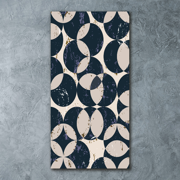 Foto obraz szkło akryl pionowy Geometryczne tło