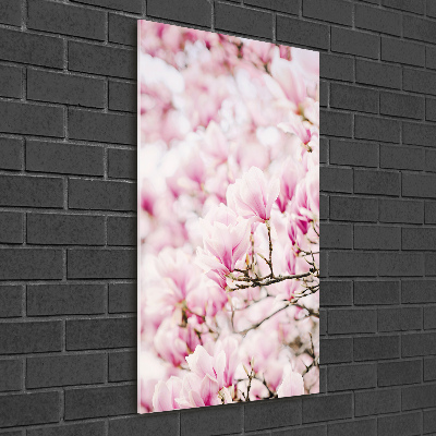 Staand plexiglas foto Magnolia bloemen