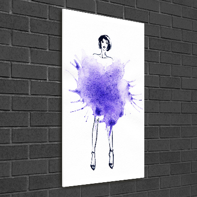 Staand foto op plexiglas Mode-illustratie