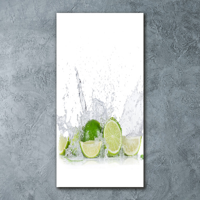 Obraz zdjęcie szkło akryl pionowy Limonka