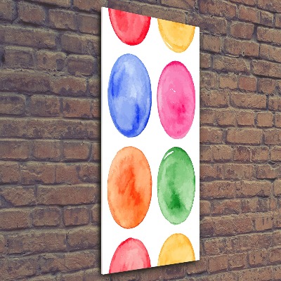 Staand foto in plexiglas Gekleurde cirkels