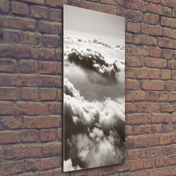 Staand plexiglas foto Vliegen boven de wolken