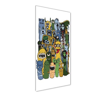 Staand foto op plexiglas Gekke monsters