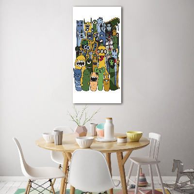 Staand foto op plexiglas Gekke monsters