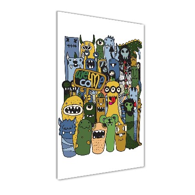 Foto obraz szkło akryl pionowy Szalone potwory