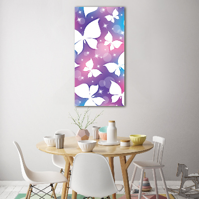 Obraz zdjęcie szkło akryl pionowy Motyle