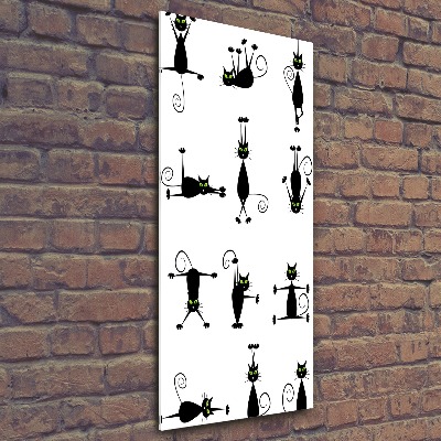 Staand plexiglas foto Katten