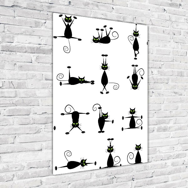 Staand plexiglas foto Katten