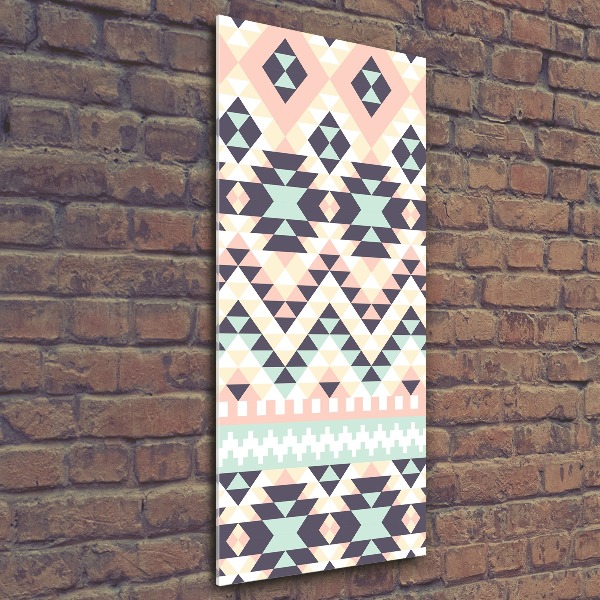 Foto obraz szkło akryl pionowy Etniczne tło