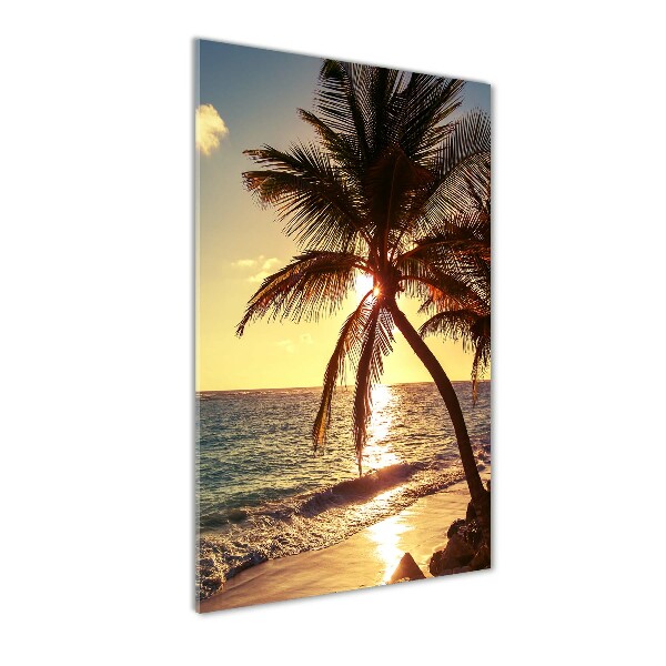 Staand plexiglas foto Tropisch strand