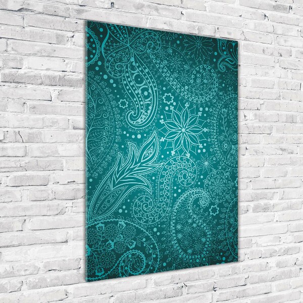 Foto obraz szkło akryl pionowy Ornamenty