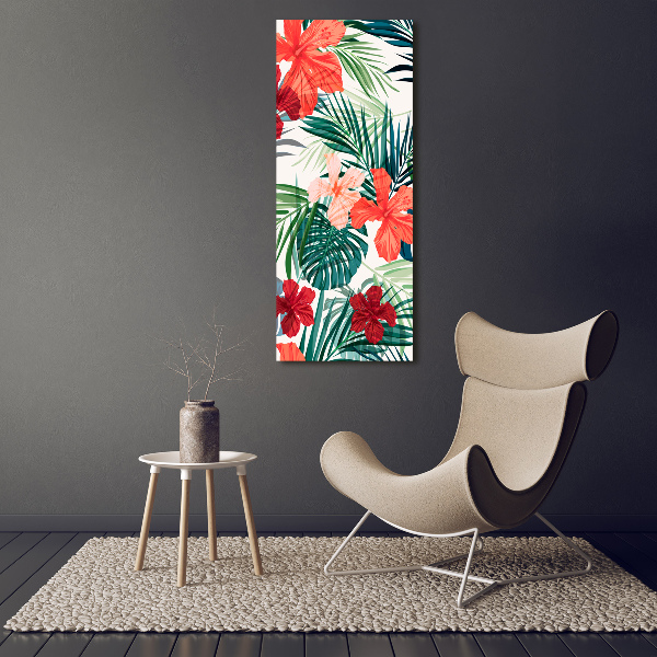 Staand foto op plexiglas Hawaiiaanse bloemen