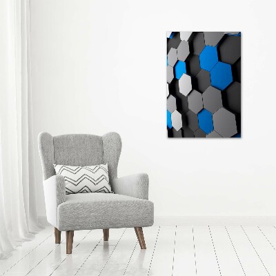 Staand foto plexiglas 3D-abstractie